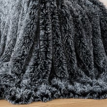 Elija Faux Fur Reversible Throw